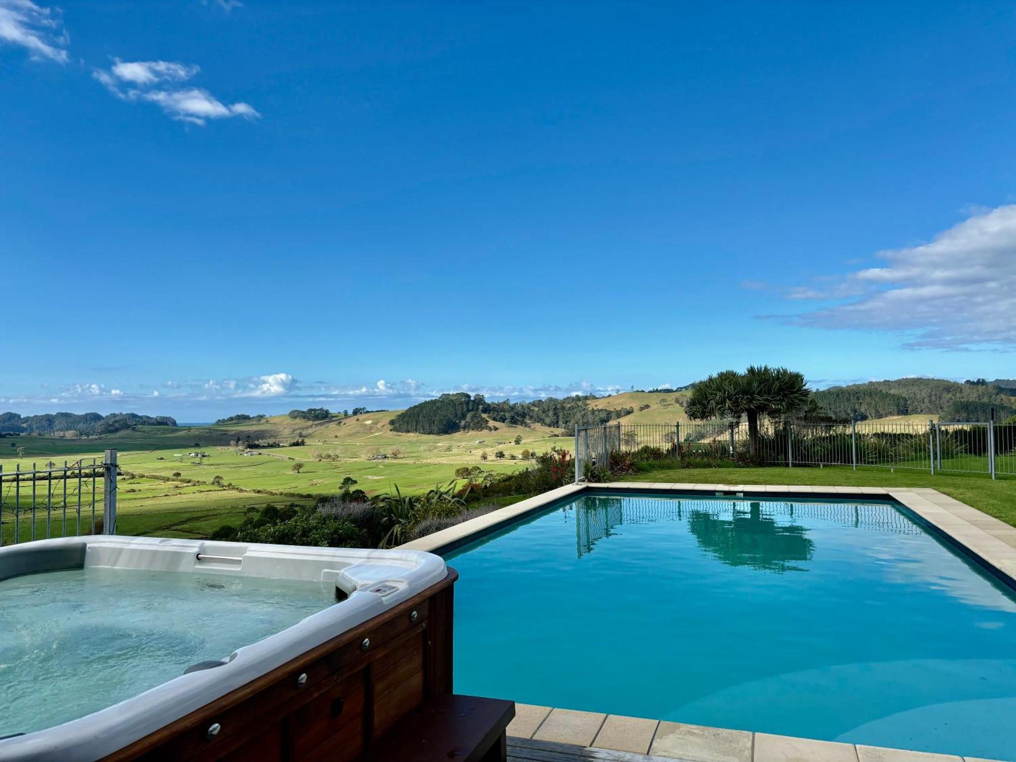 Ferienwohnung Luxury Country Retreat Cooks Beach Exterior foto